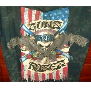 Rare Guns And Roses Women's Top